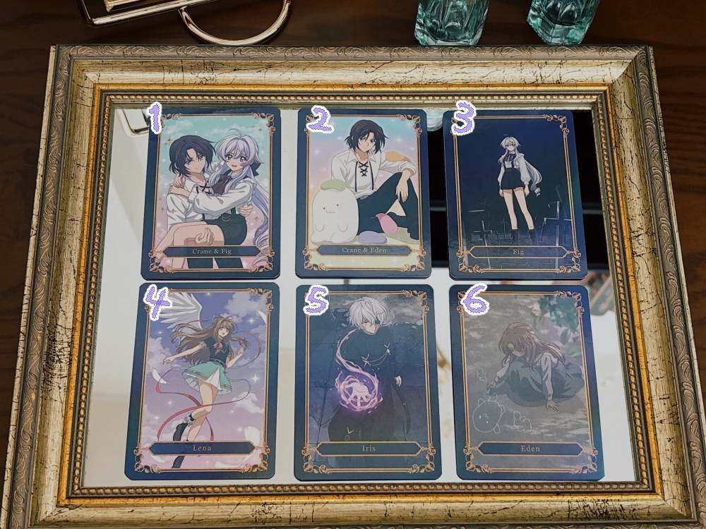 【夢エデ】トレーディングカード6種