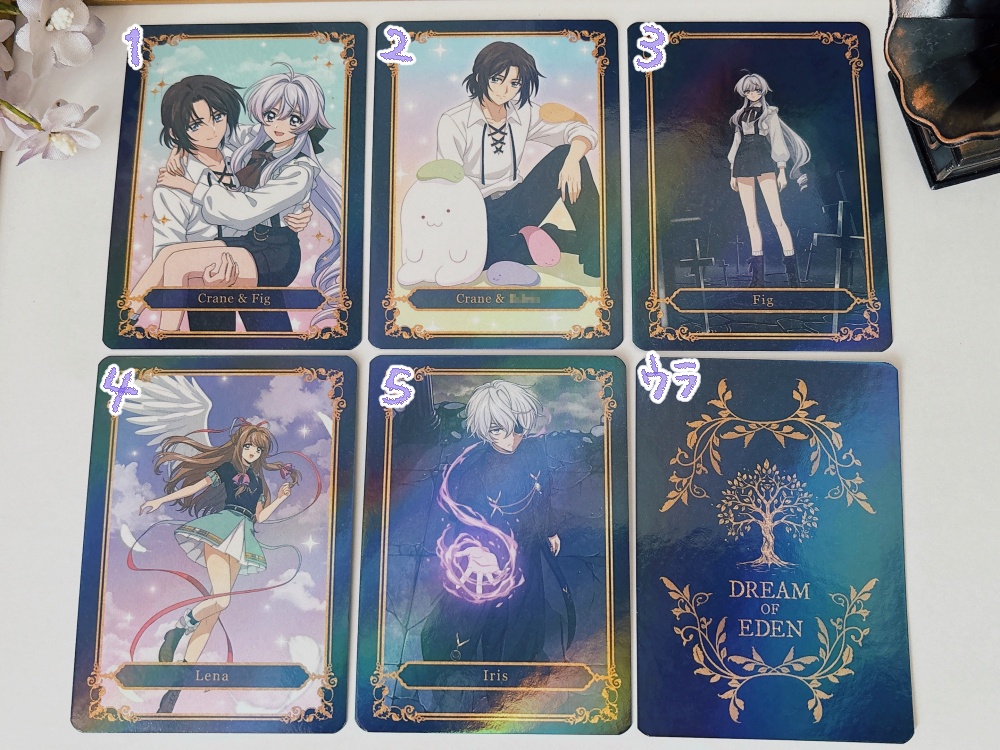 【夢エデ】トレーディングカード6種