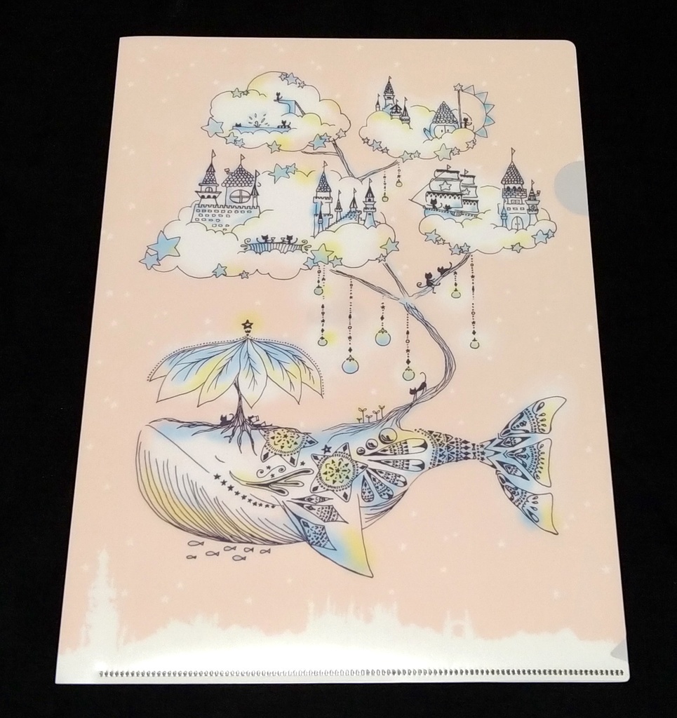 クジラホテルのクリアファイル