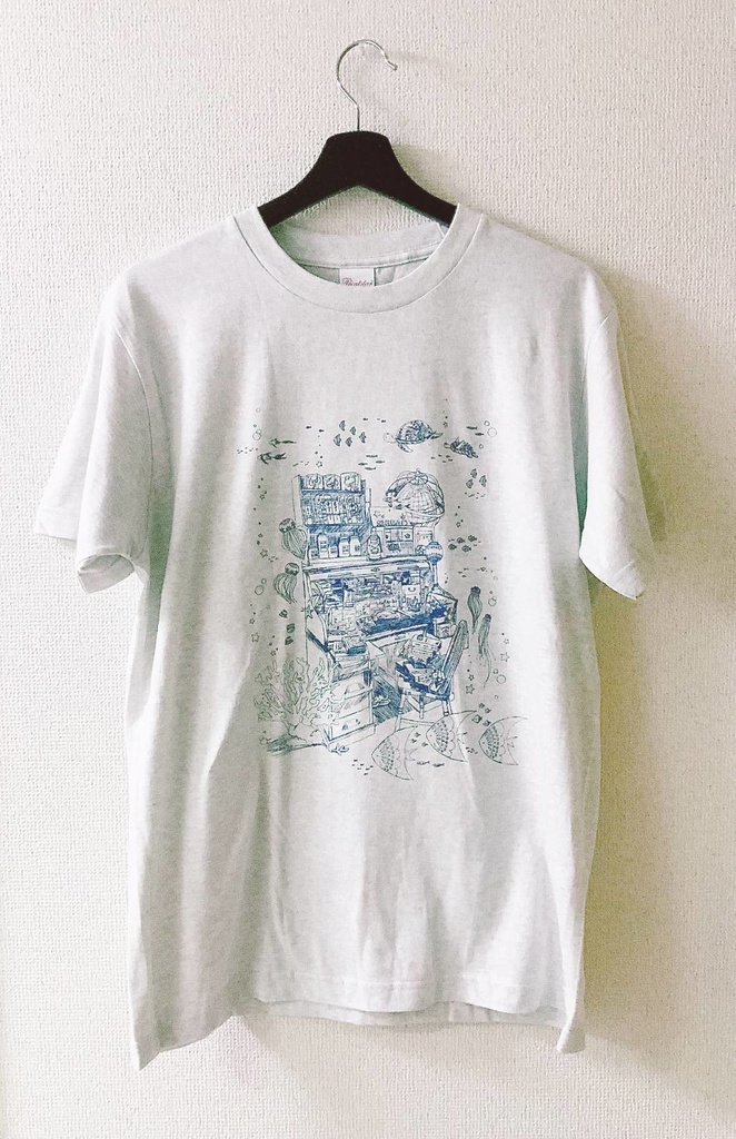 海底の机Tシャツ