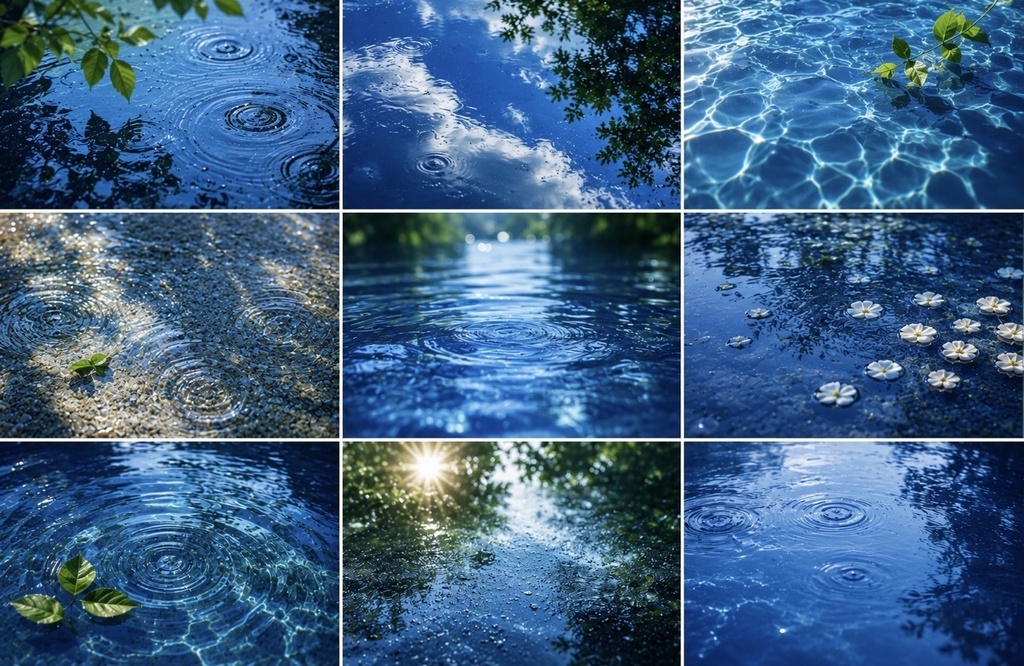 雨上がりの静けさ…