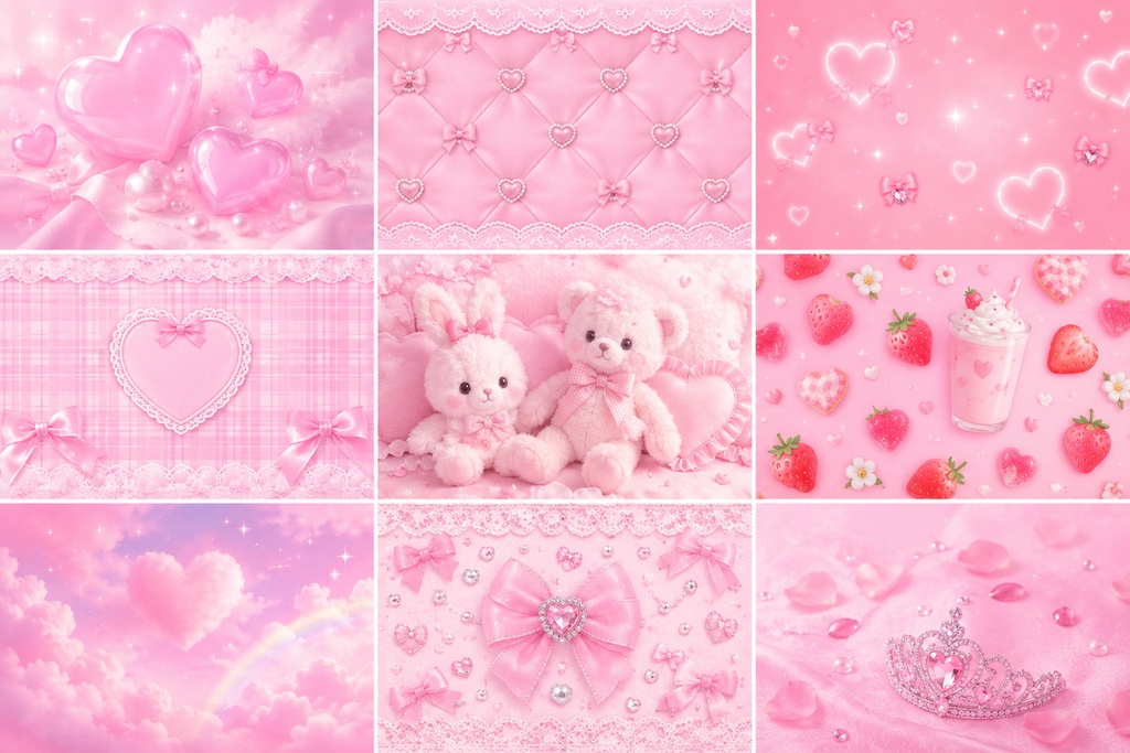 Pink Daydreams — 甘さに溺れる、恋するピンク。❤️✨