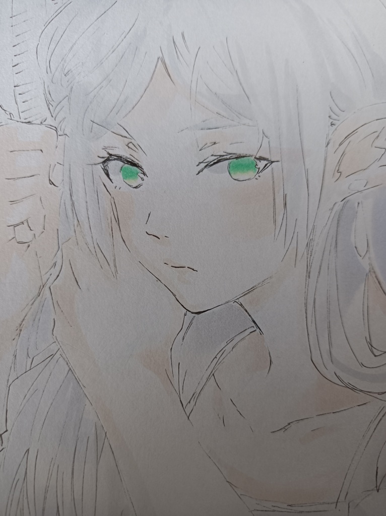 フリーレン　落書き大色紙
