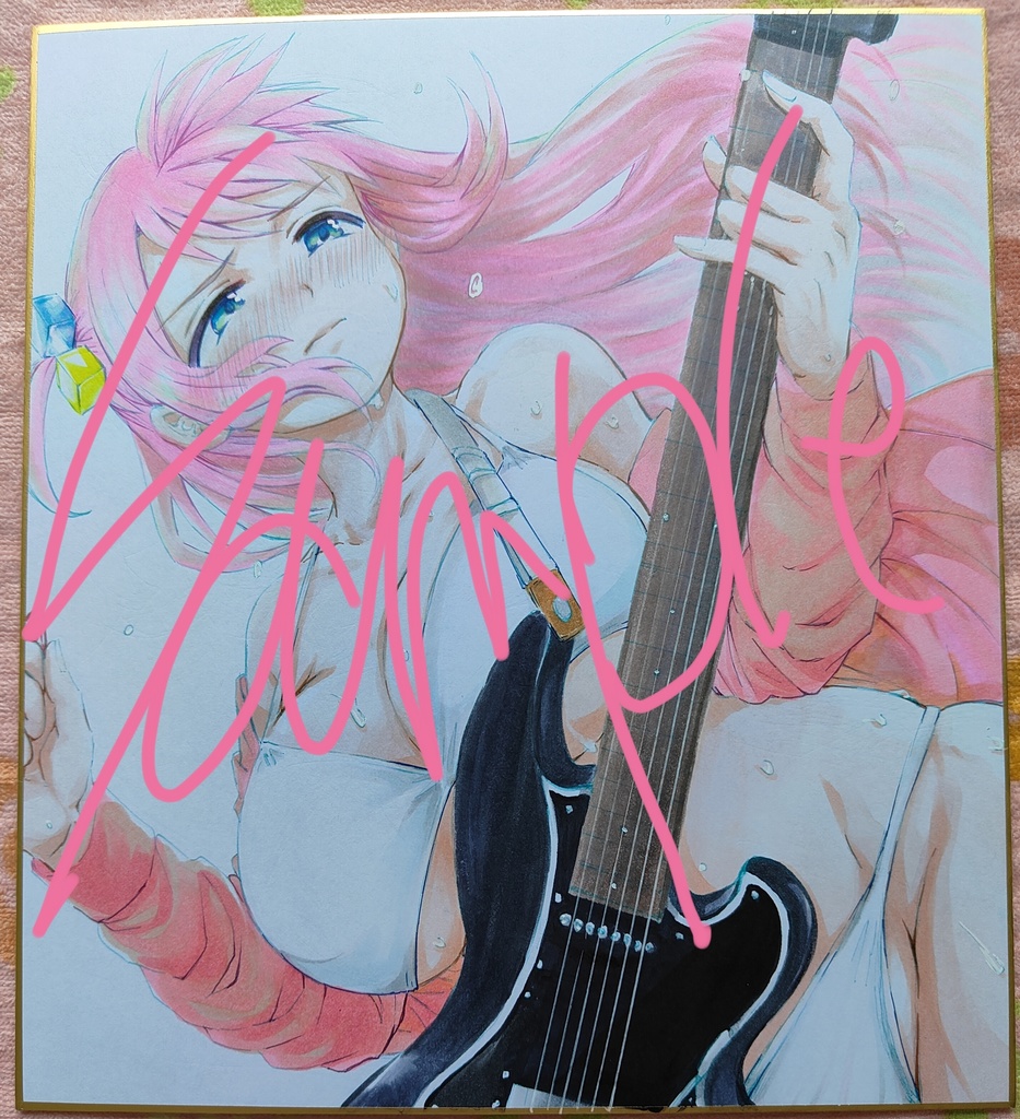 ボッチ水着　大色紙