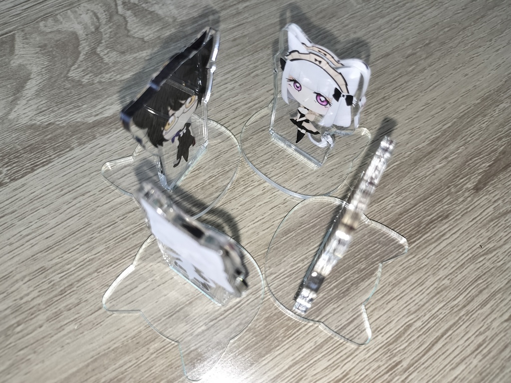 【SALE】Lilcatty*scene-02 イラストミニアクリルスタンド