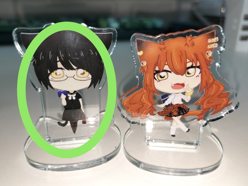 【SALE】Lilcatty*scene-02 イラストミニアクリルスタンド