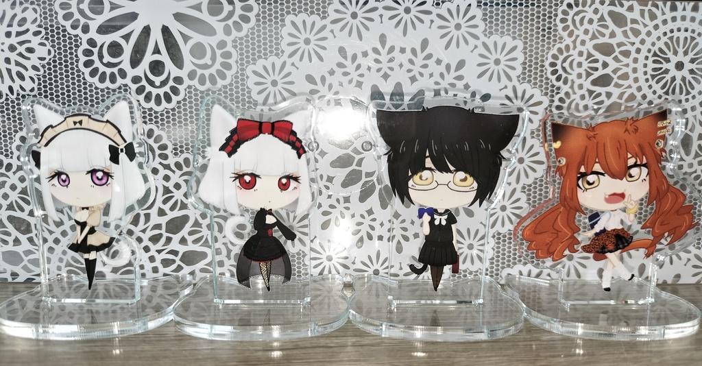 【SALE】Lilcatty*scene-03 イラストミニアクリルスタンド