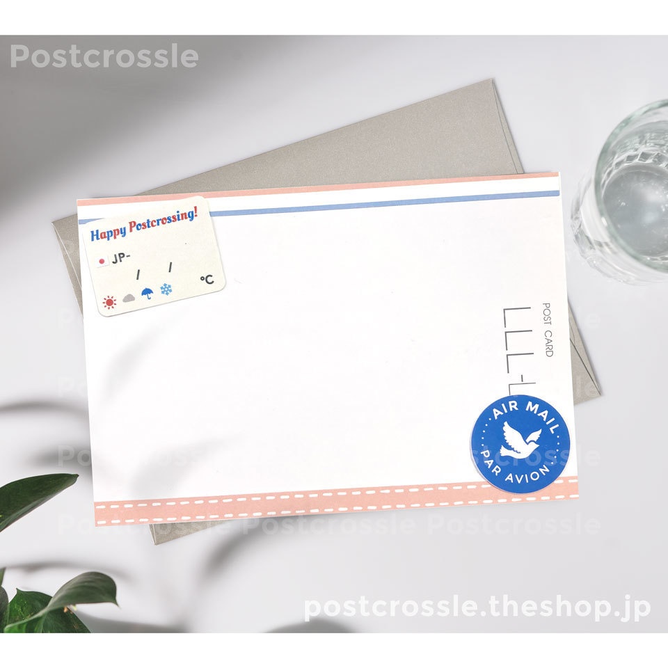 エアメールシール 30枚セット★ ポスクロ・文通など、国際郵便に♪