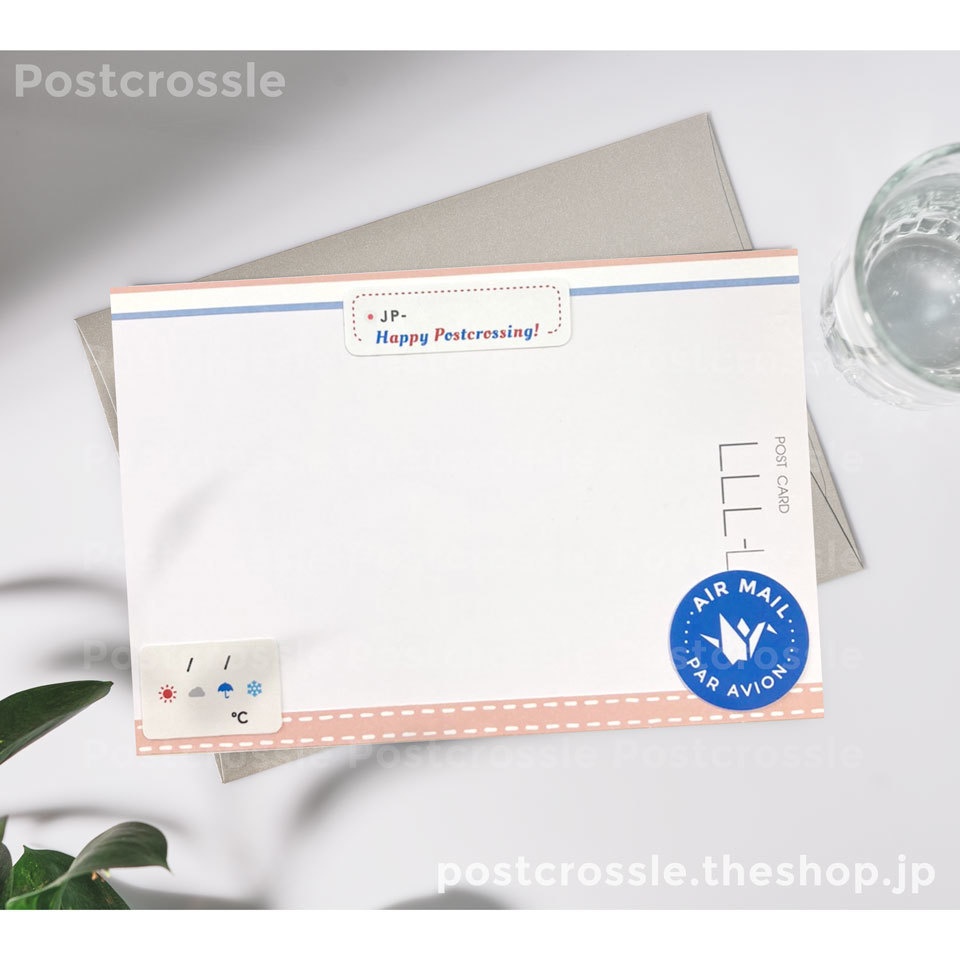 エアメールシール 45枚セット★ ポスクロ・文通など、国際郵便に♪