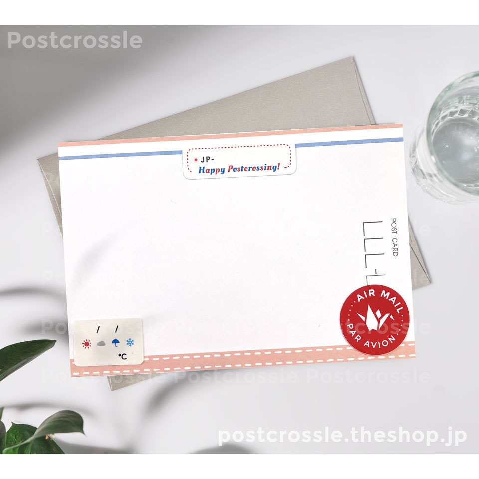エアメールシール 45枚セット★ ポスクロ・文通など、国際郵便に♪