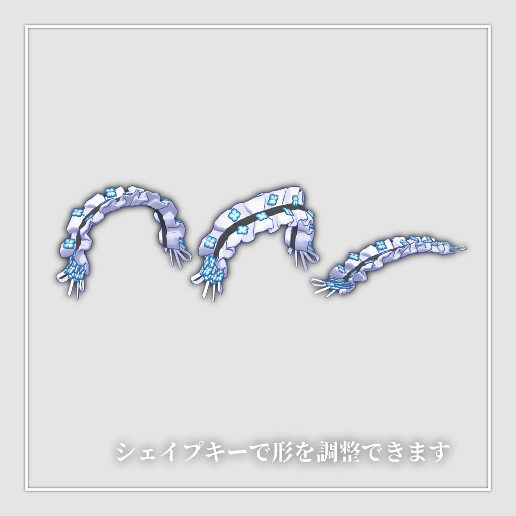紫陽花ヘッドバンド/Azisai_Headband