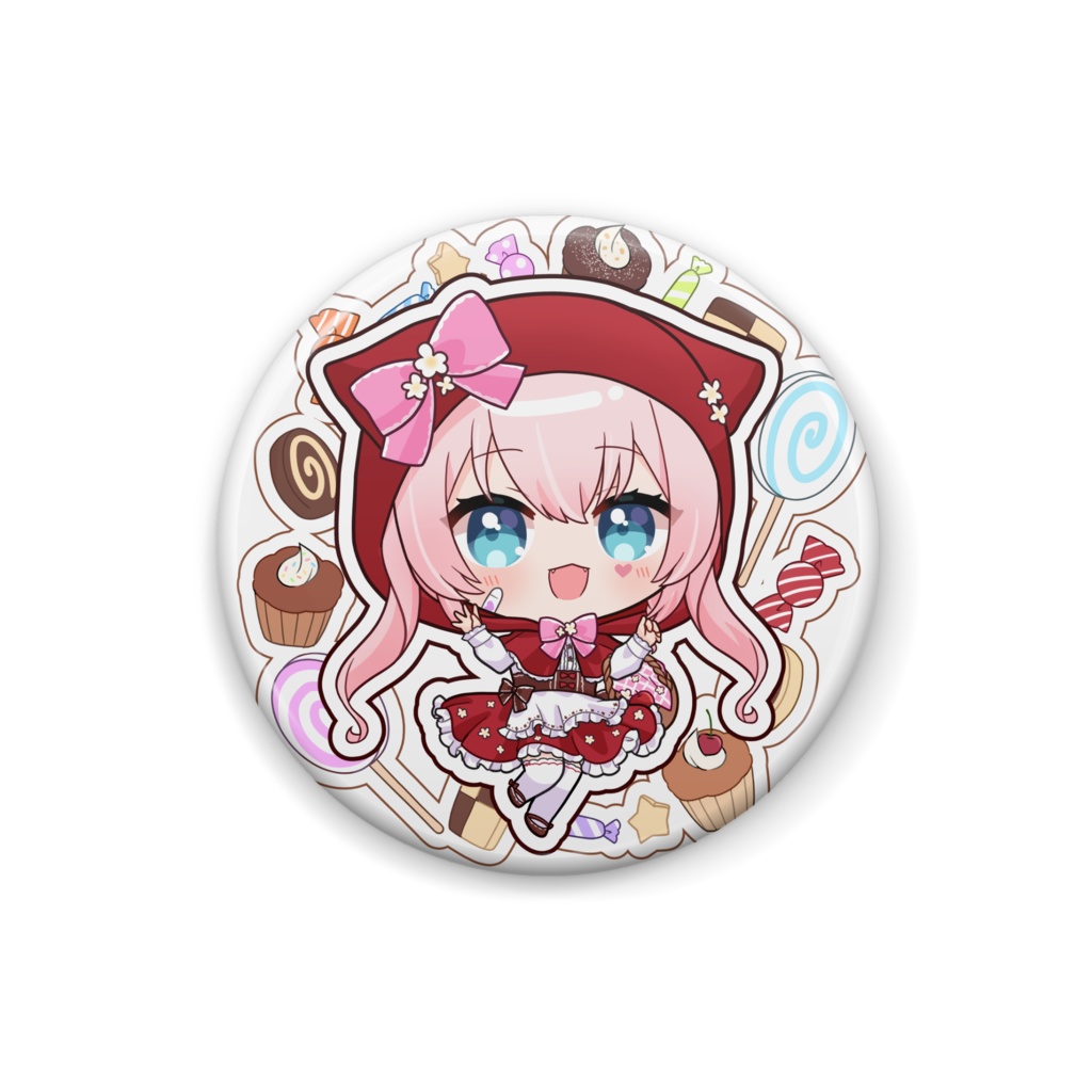 【柊ジュナ】ハロウィン缶バッジ