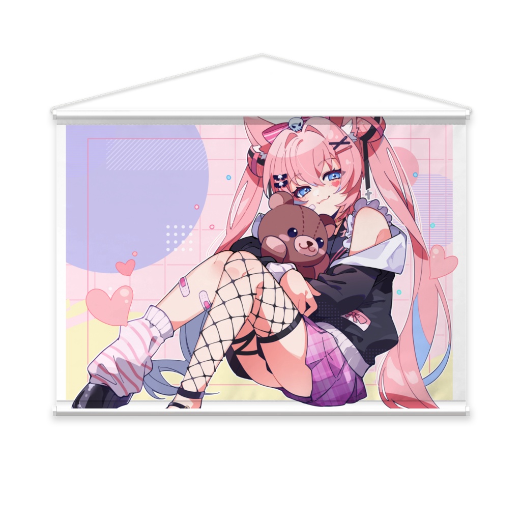 【柊ジュナ】1周年記念タペストリー