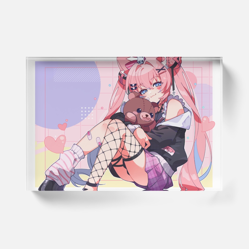 【柊ジュナ】1周年記念アクリルブロック