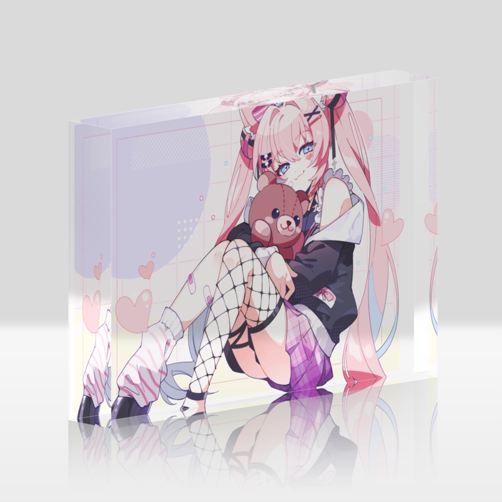 【柊ジュナ】1周年記念アクリルブロック