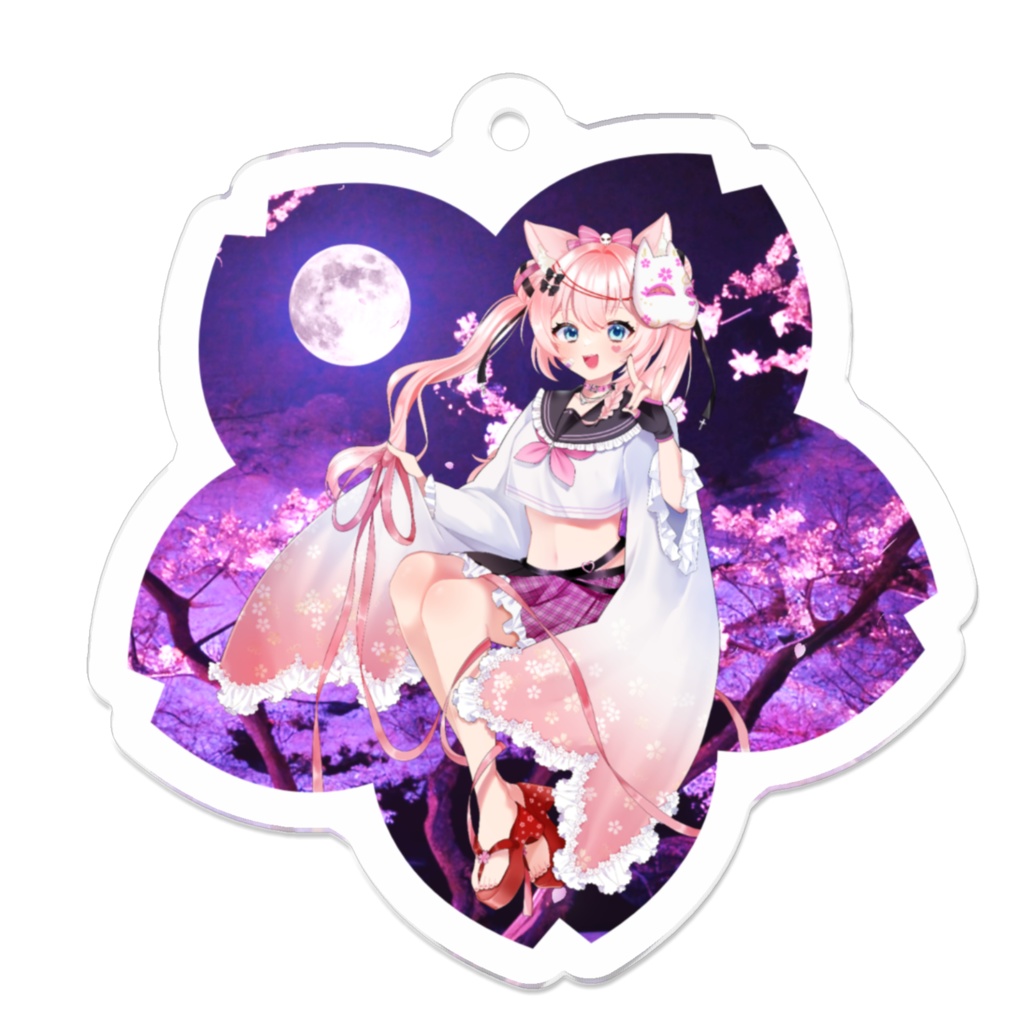 【柊ジュナ】バースデーアクリルキーホルダー
