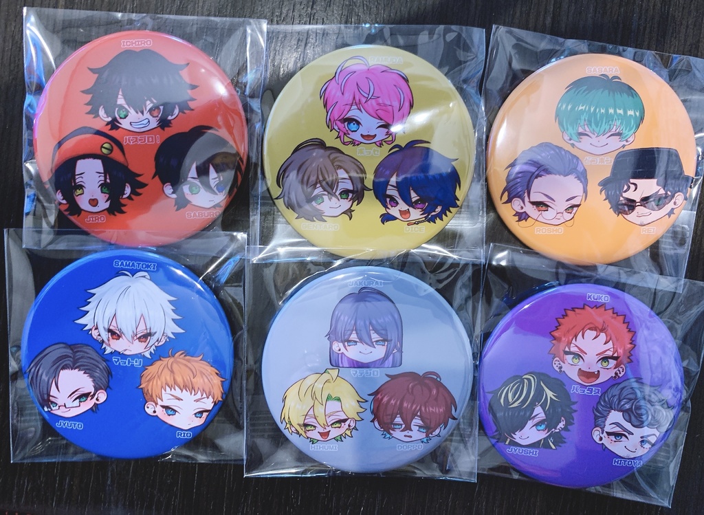 76mmディビジョン缶バッジ