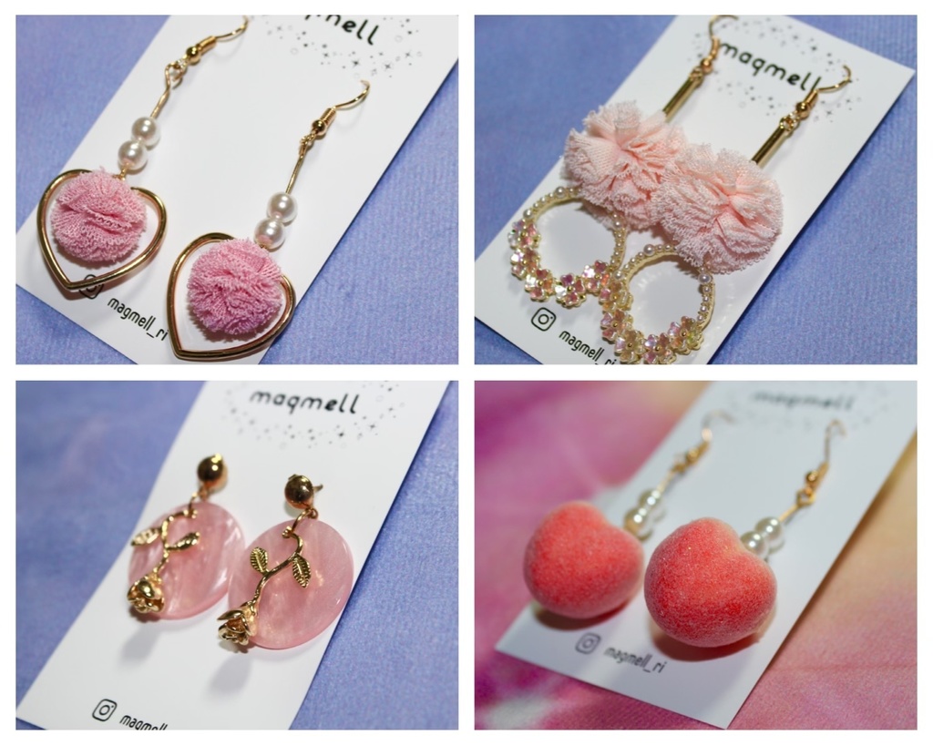 magmell_cuteシリーズピアス