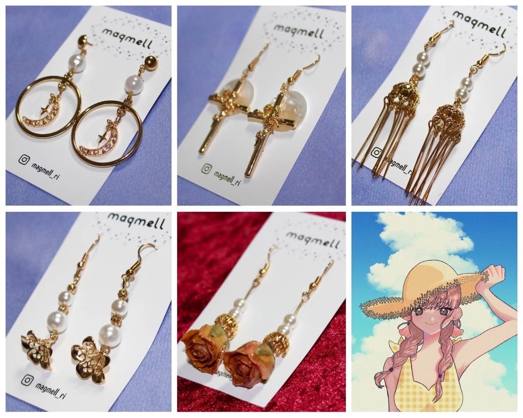 magmell_chicシリーズピアス