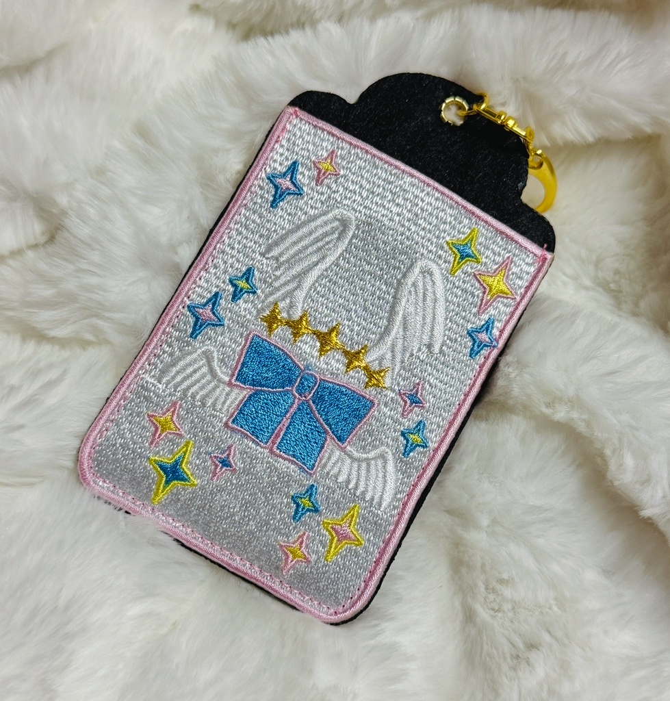 刺繍カードケース(天使ver)