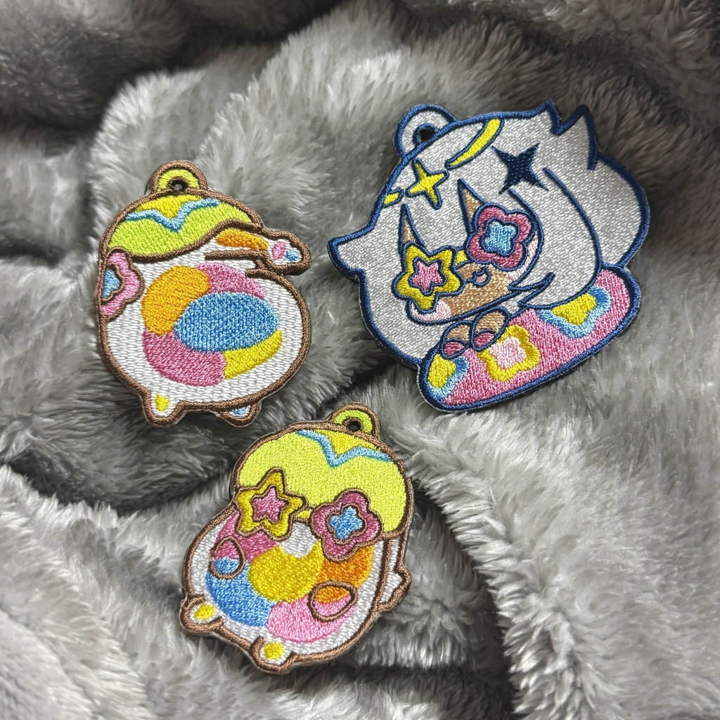刺繍バカンスパイモン・アシャ