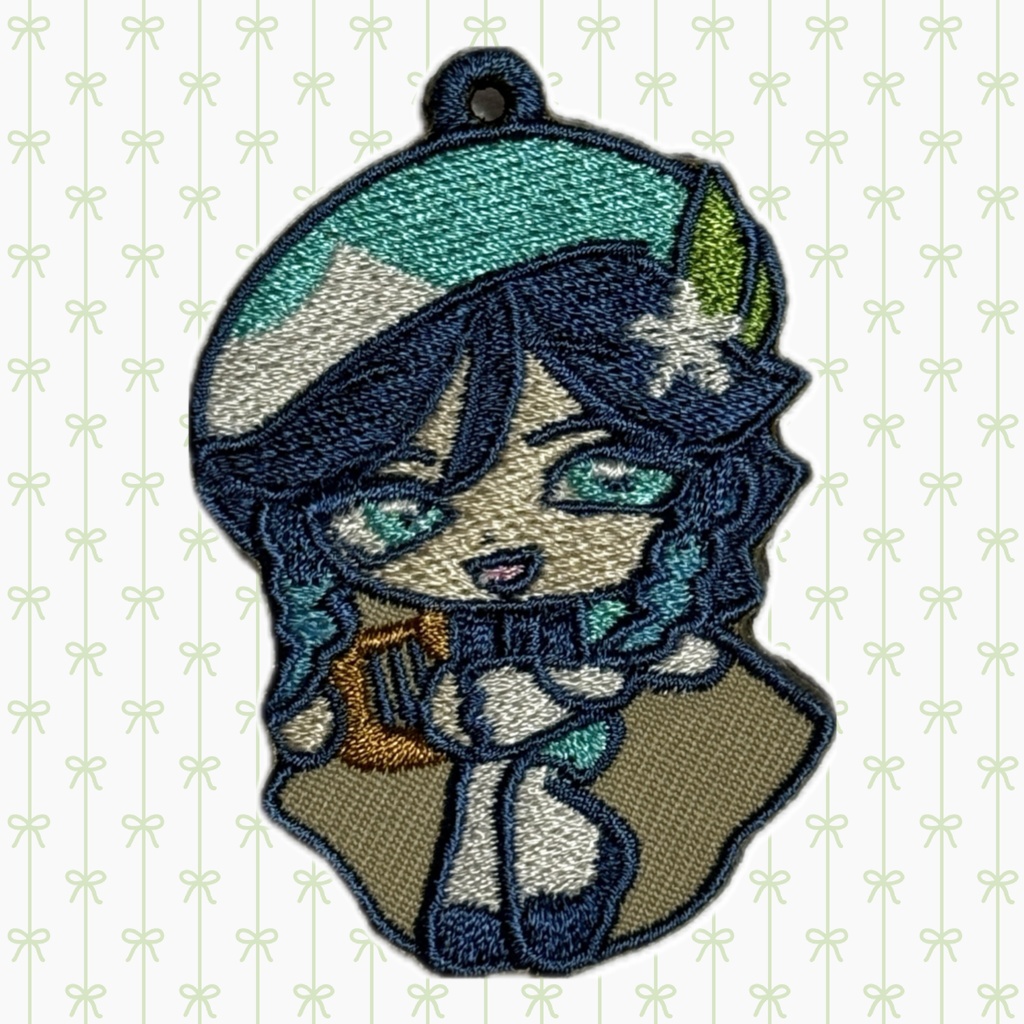 原神刺繍キーホルダー(モンド)