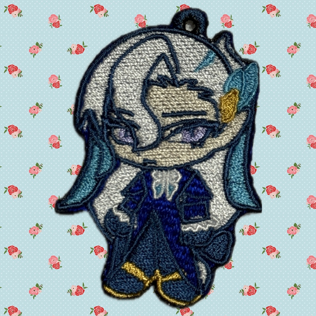 原神刺繍キーホルダー(フォンテーヌ)
