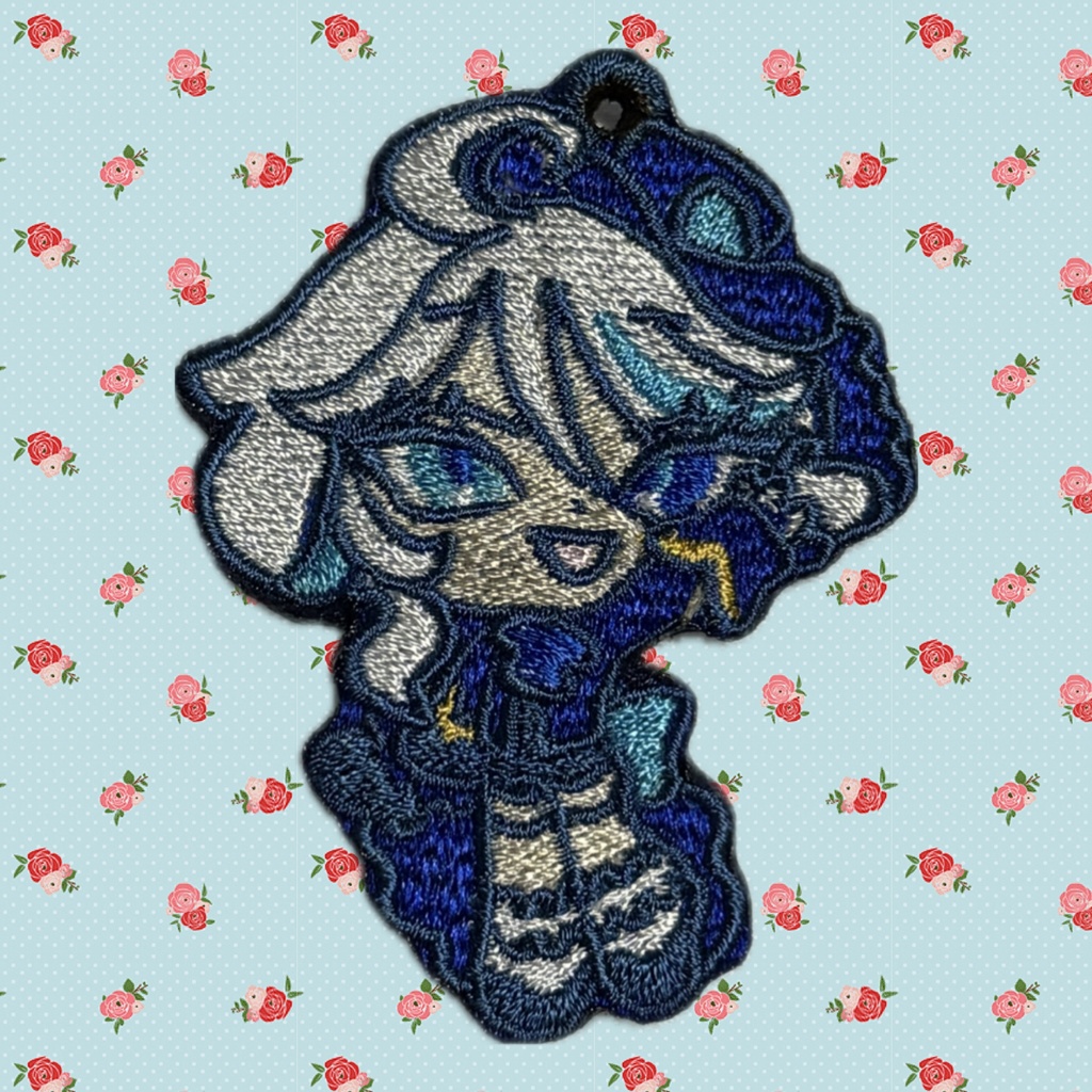 原神刺繍キーホルダー(フォンテーヌ)