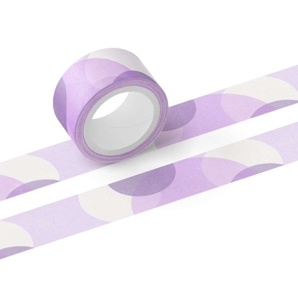 シンプルパターンNo.2 マスキングテープ | Mauve Dot Geometric