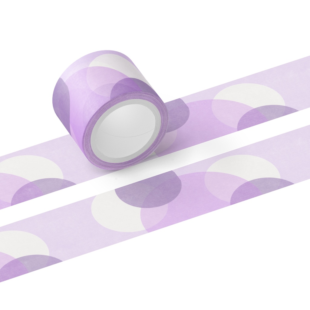 シンプルパターンNo.2 マスキングテープ | Mauve Dot Geometric