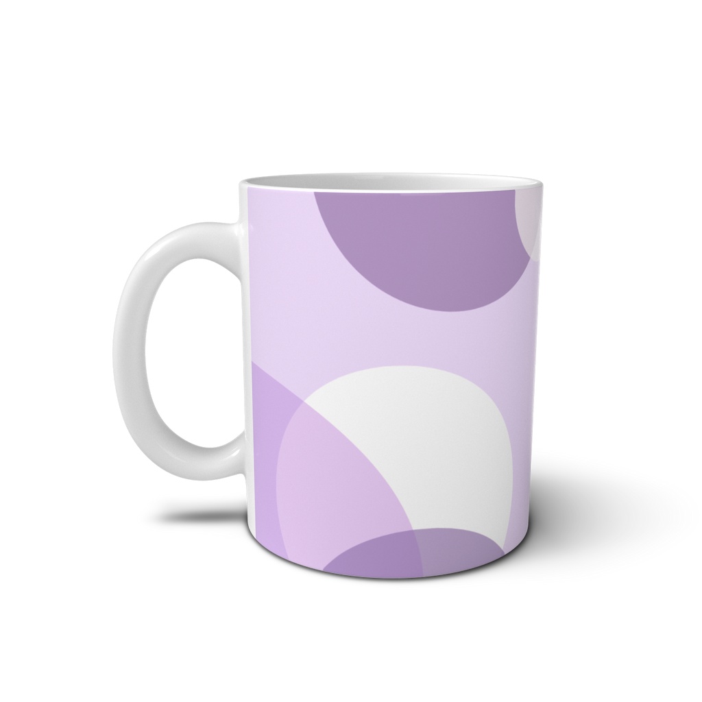 シンプルパターンNo.2 マグカップ | Mauve Dot Geometric