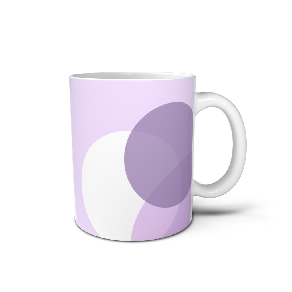 シンプルパターンNo.2 マグカップ | Mauve Dot Geometric
