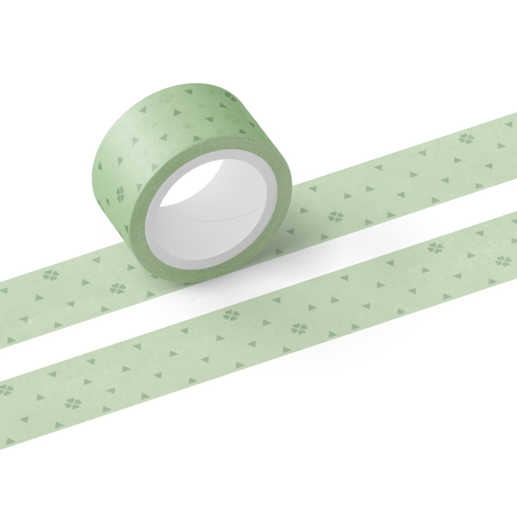 シンプルパターンNo.2 マスキングテープ | Sage Green Polka Dot