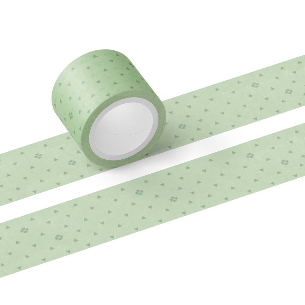 シンプルパターンNo.2 マスキングテープ | Sage Green Polka Dot