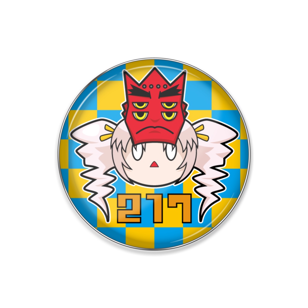 ついなちゃんピンバッジ