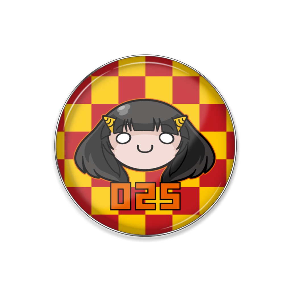 鬼子さんピンバッジ
