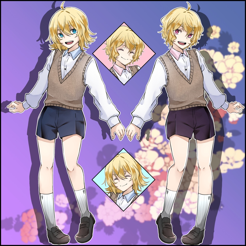 【画像素材】顔グラ持ちの割と重要なNPCに使えるフリー立ち絵集 有料版 第2弾