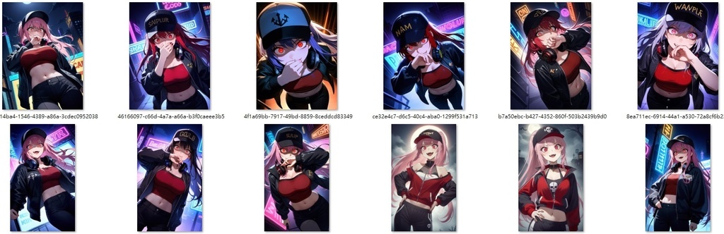 ダークパンクガール