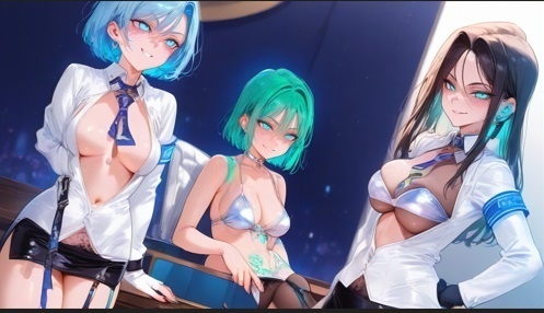 3体女
