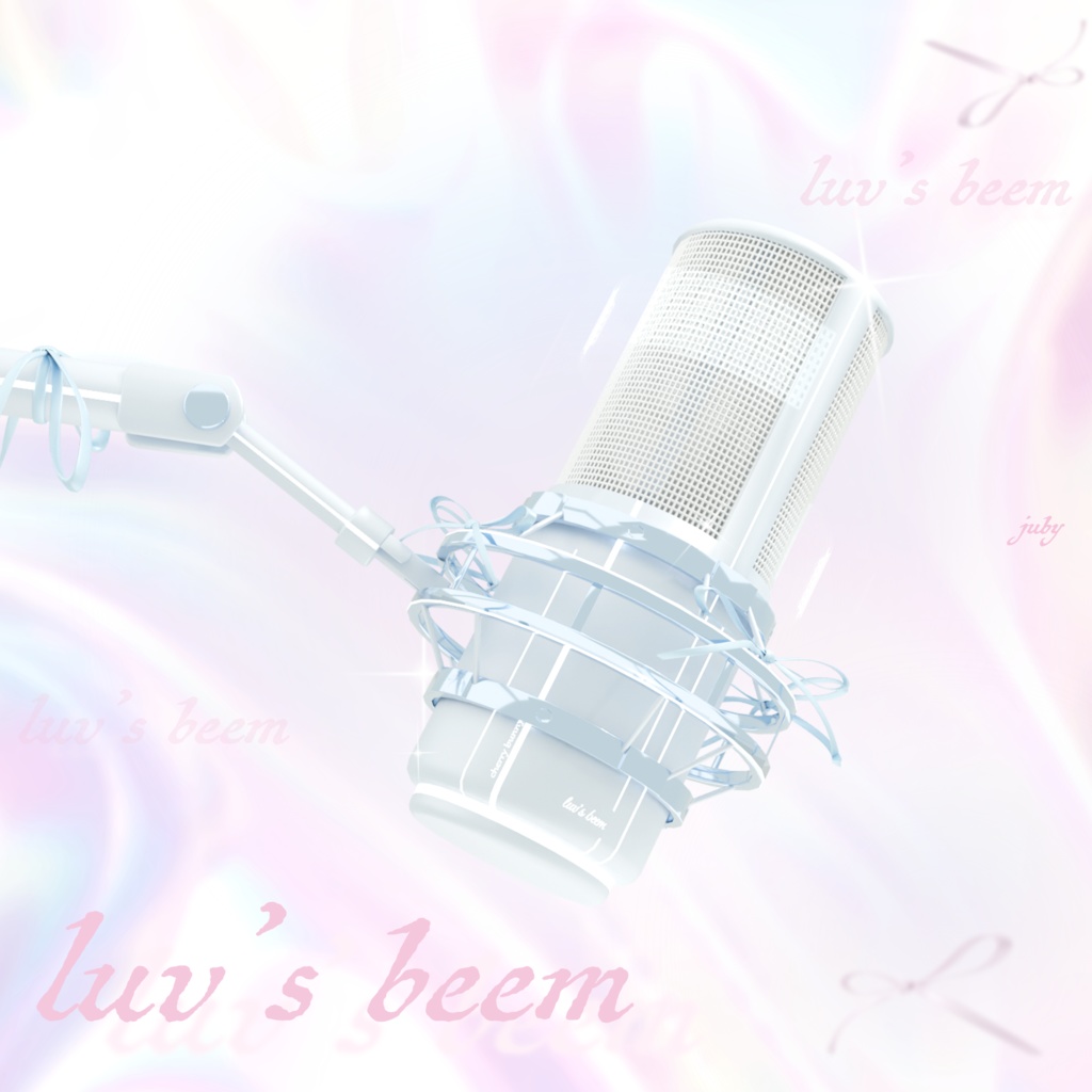 luv's beem #1 cherry bunny mic {Vtuber}