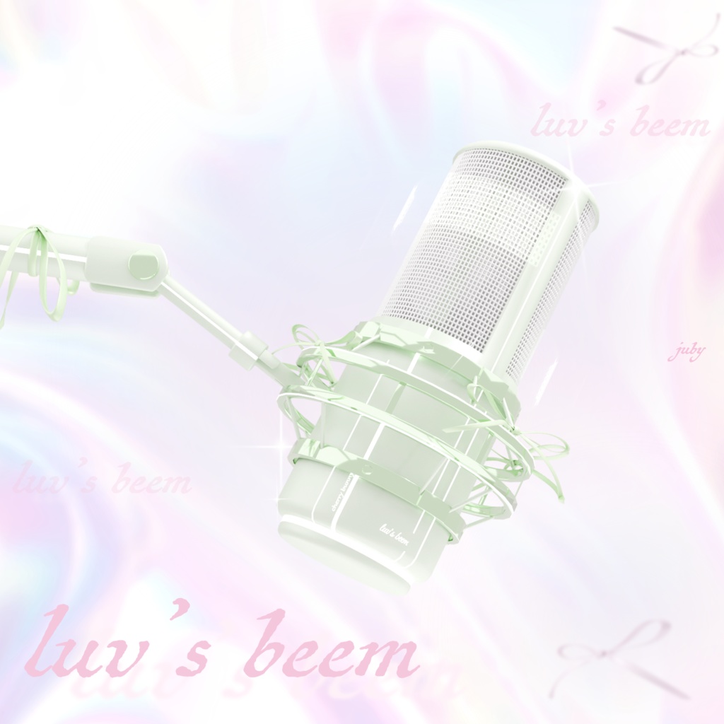 luv's beem #1 cherry bunny mic {Vtuber}