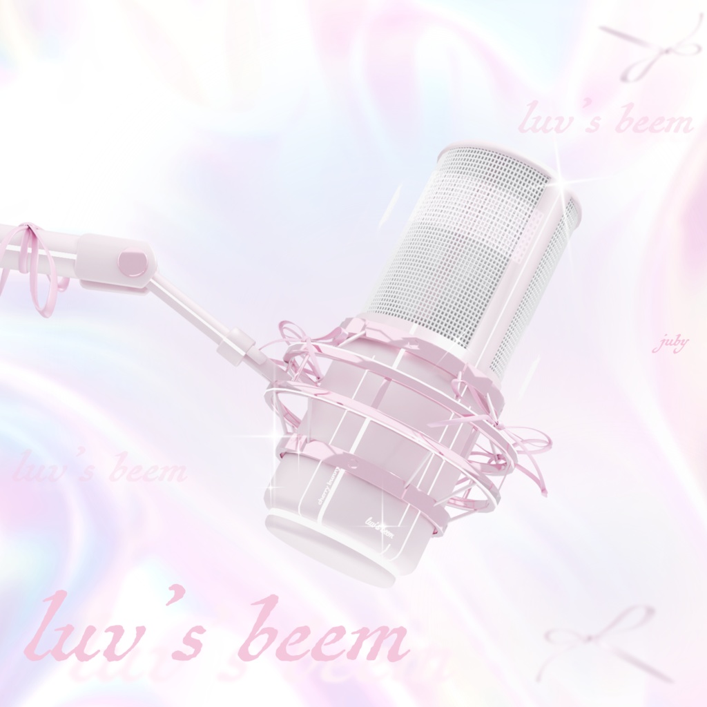 luv's beem #1 cherry bunny mic {Vtuber}