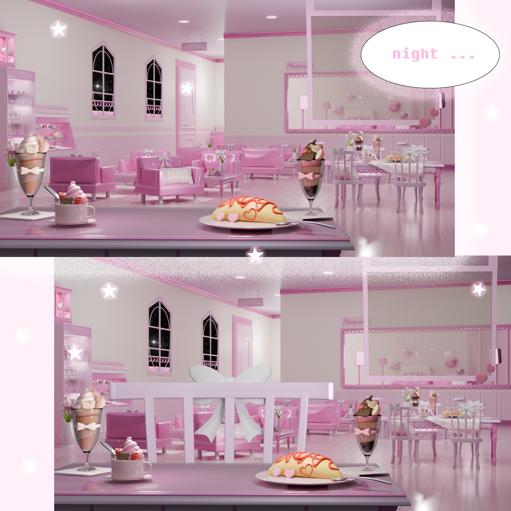 sweet maid cafe{vtuber}(image)