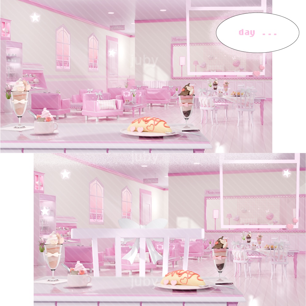 sweet maid cafe{vtuber}(image)