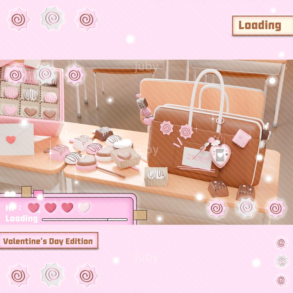 Valentine's Day Room{Vtuver}