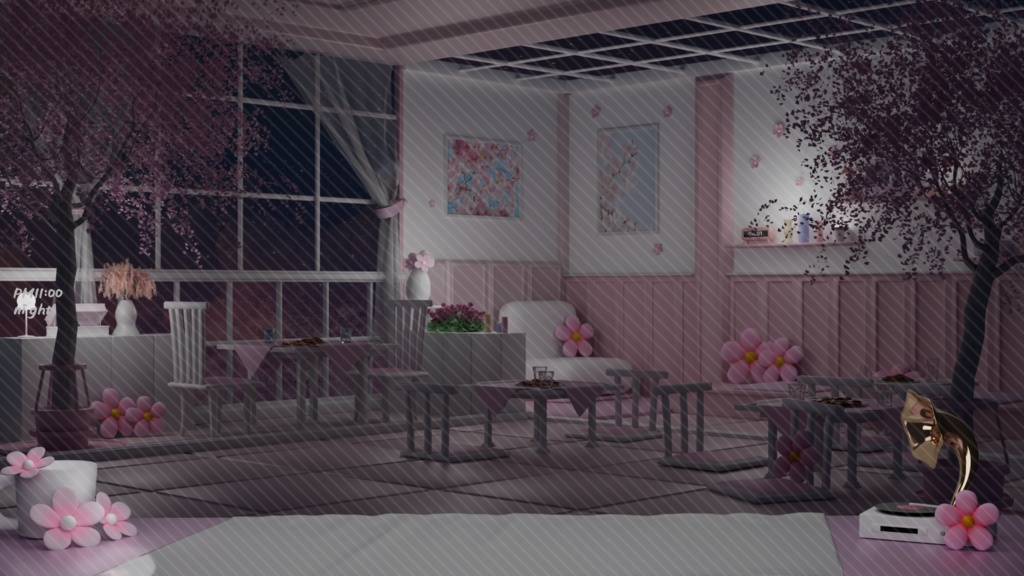 Cherry Blossom Cafe{vtuber}