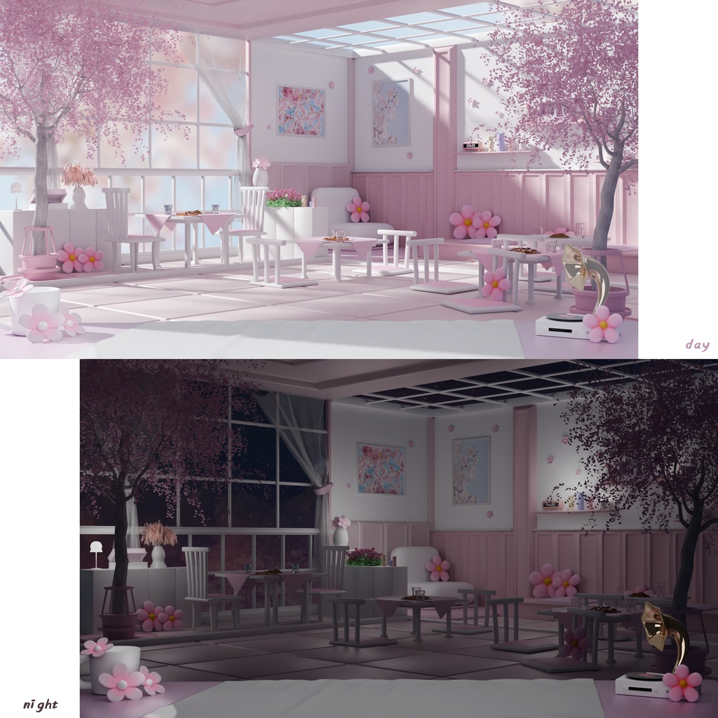 Cherry Blossom Cafe{vtuber}