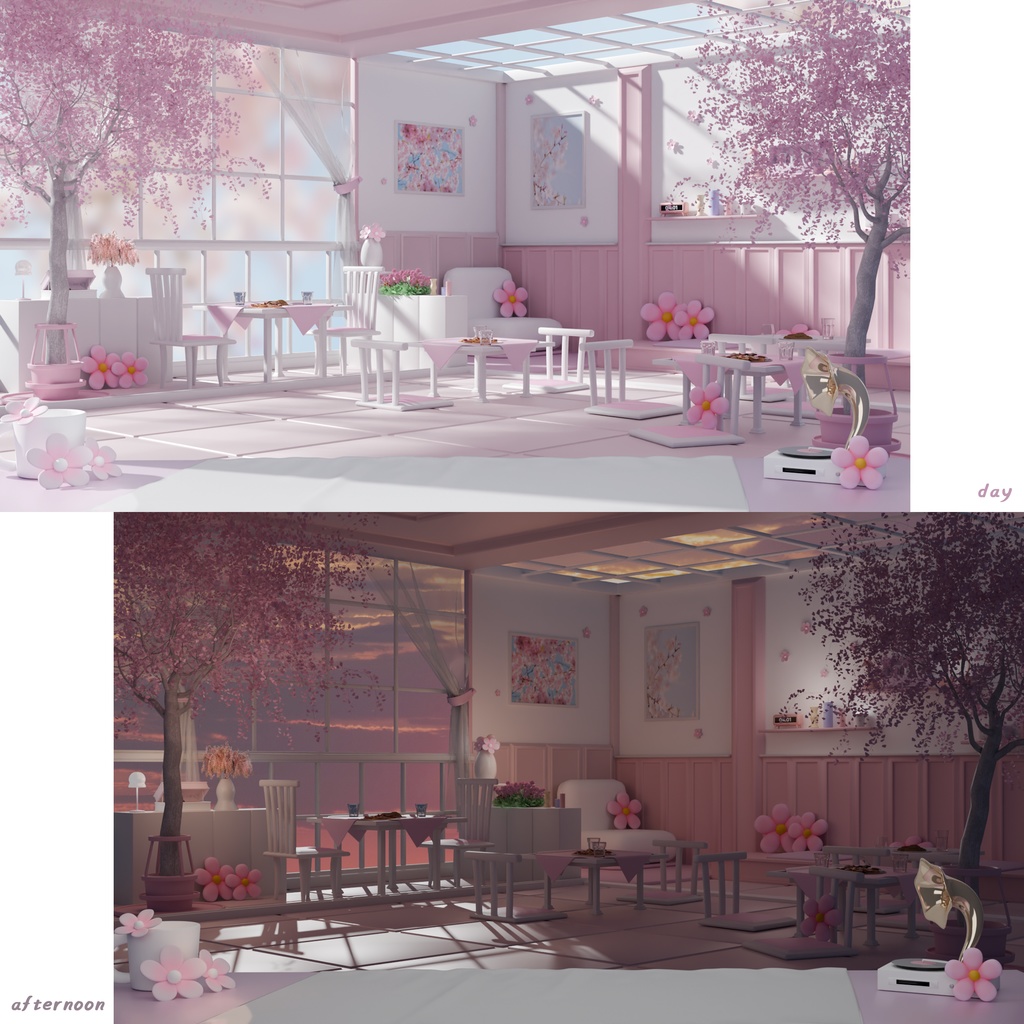Cherry Blossom Cafe{vtuber}