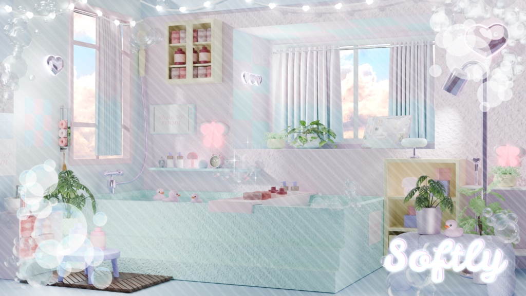 Softly/Sweetly Shower room