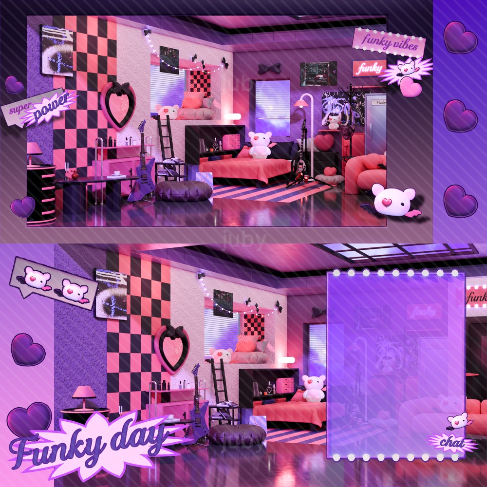 Pinky&Funky room